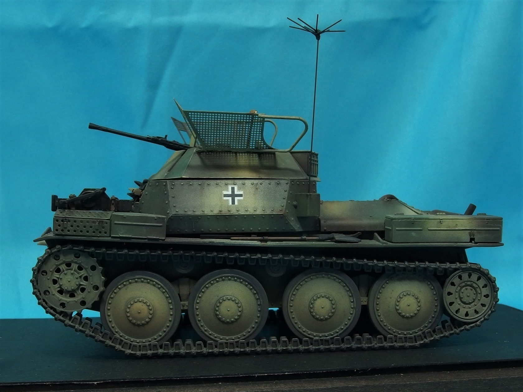 完成作品 1/35 WW2ドイツ軍38t偵察戦車Sd.kfz140/1: プケファラス