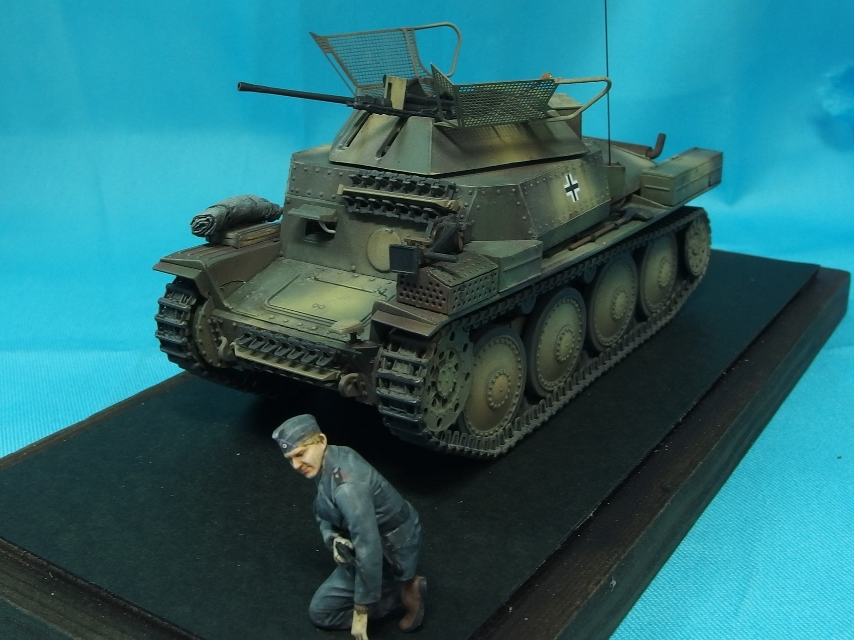 完成作品 1/35 WW2ドイツ軍38t偵察戦車Sd.kfz140/1: プケファラス